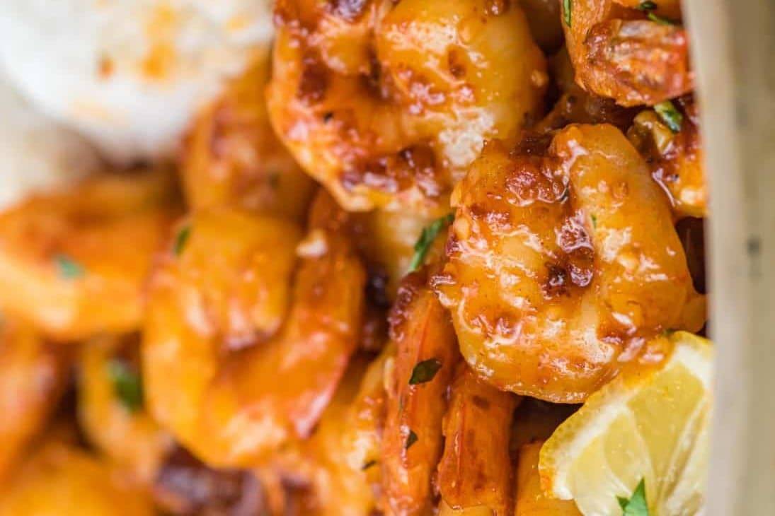 Spicy Garlic Shrimp Stir Fry